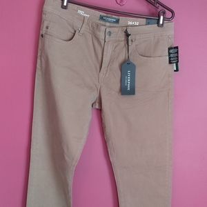 Liverpool Modern Straight Tan Jeans